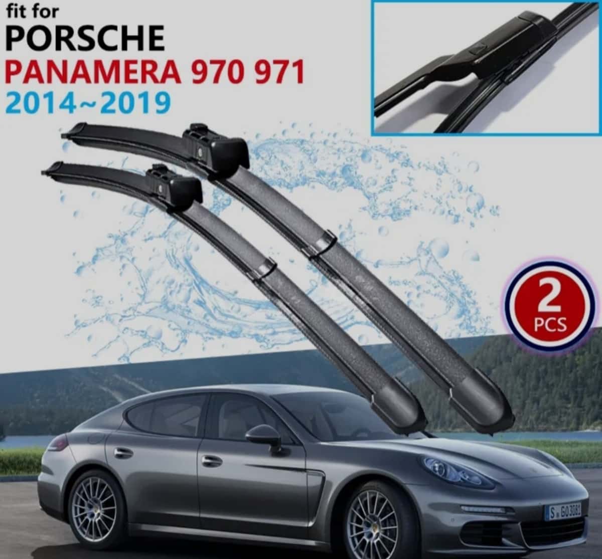 Windshield wipers for Porsche Panamera 2012-2020 - Tenderyard