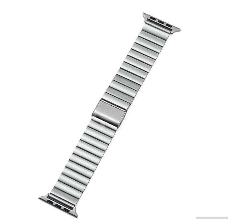 Серебристый стальной ремешок Greatcase для Apple Watch - Tenderyard