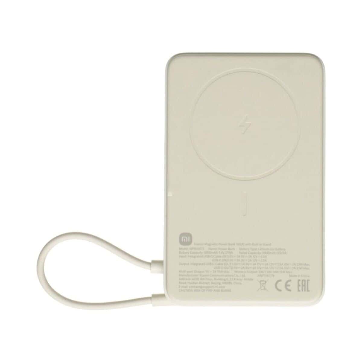10,000 mAh power bank, Tan color - Tenderyard