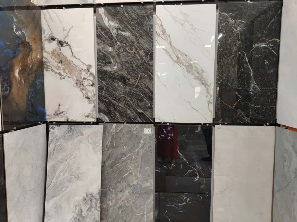 Marble patterned tiles and porcelain stoneware - Tenderyard