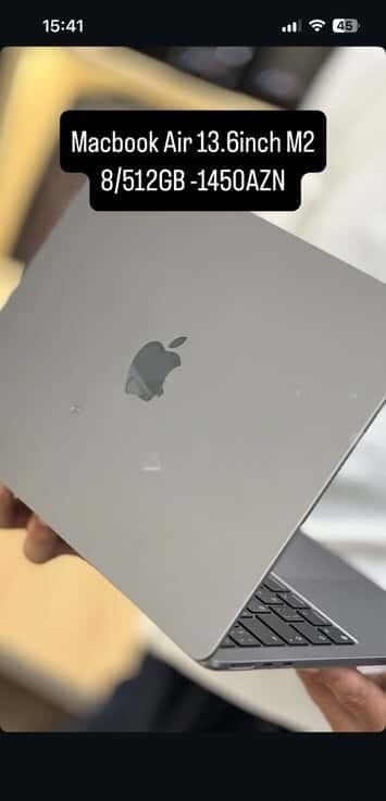 Apple brand laptop, Gray color - Tenderyard