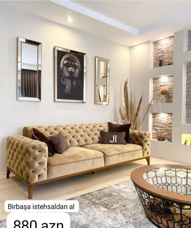 Künc divan, Qarışıq rəng - Tenderyard