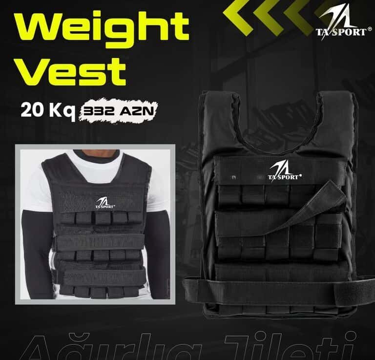 Weight Vest Sports Equipment - Tenderyard