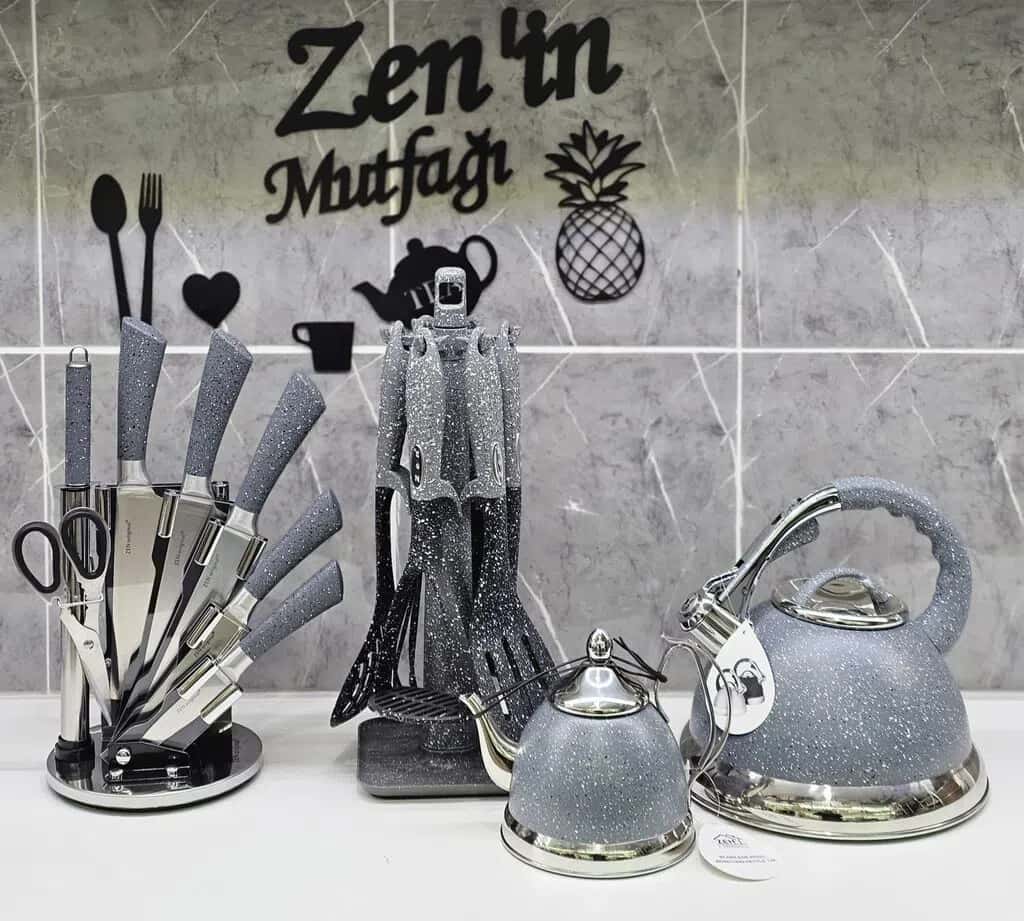 Mətbəx üçün tam uyğunlaşdırılmış dəst (4 rəngdə) - Tenderyard