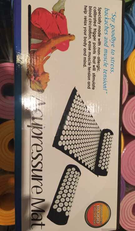 Acupressure mat and pillow set 65x40 cm - Tenderyard