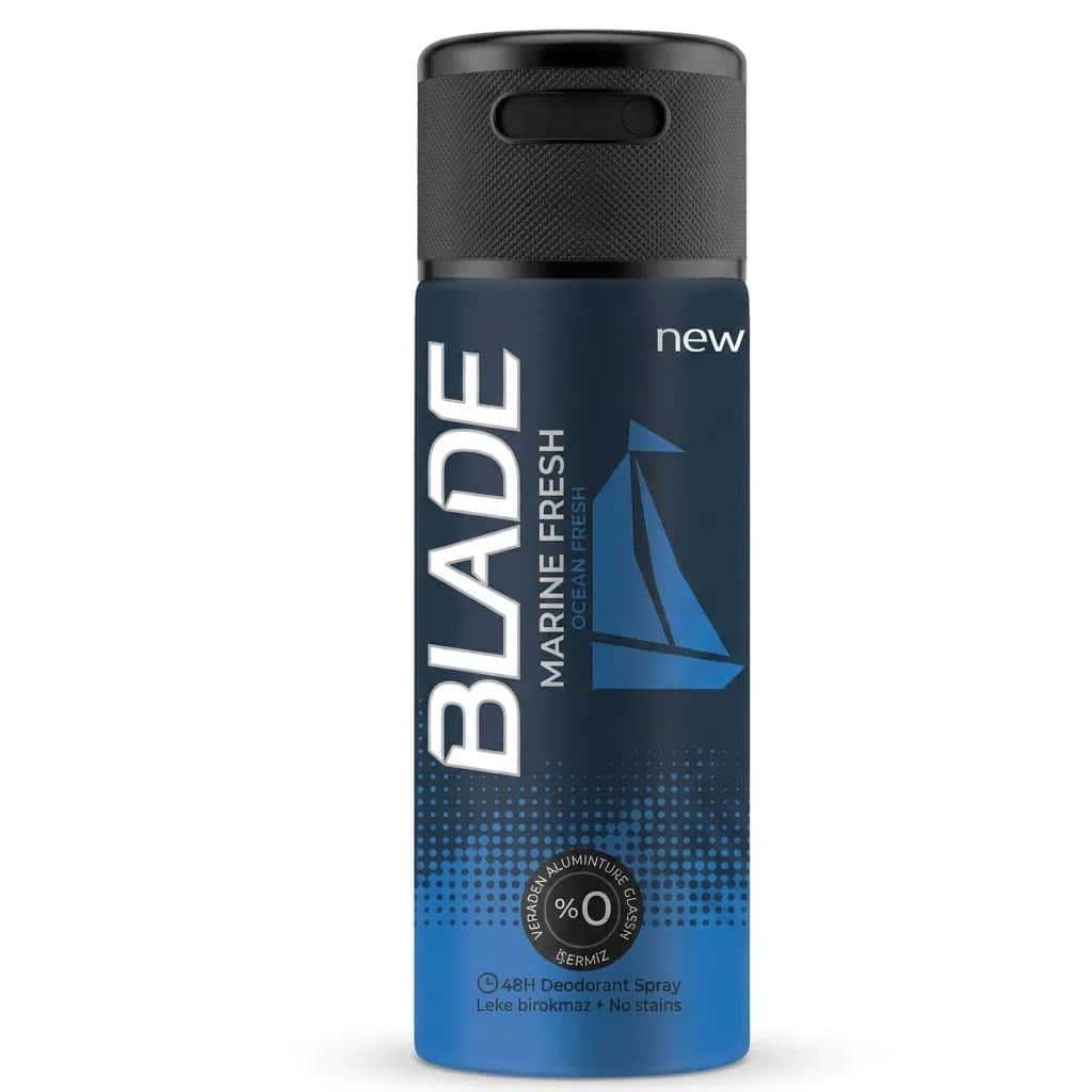 Мужской дезодорант Blade Marine Fresh 150 мл - Tenderyard