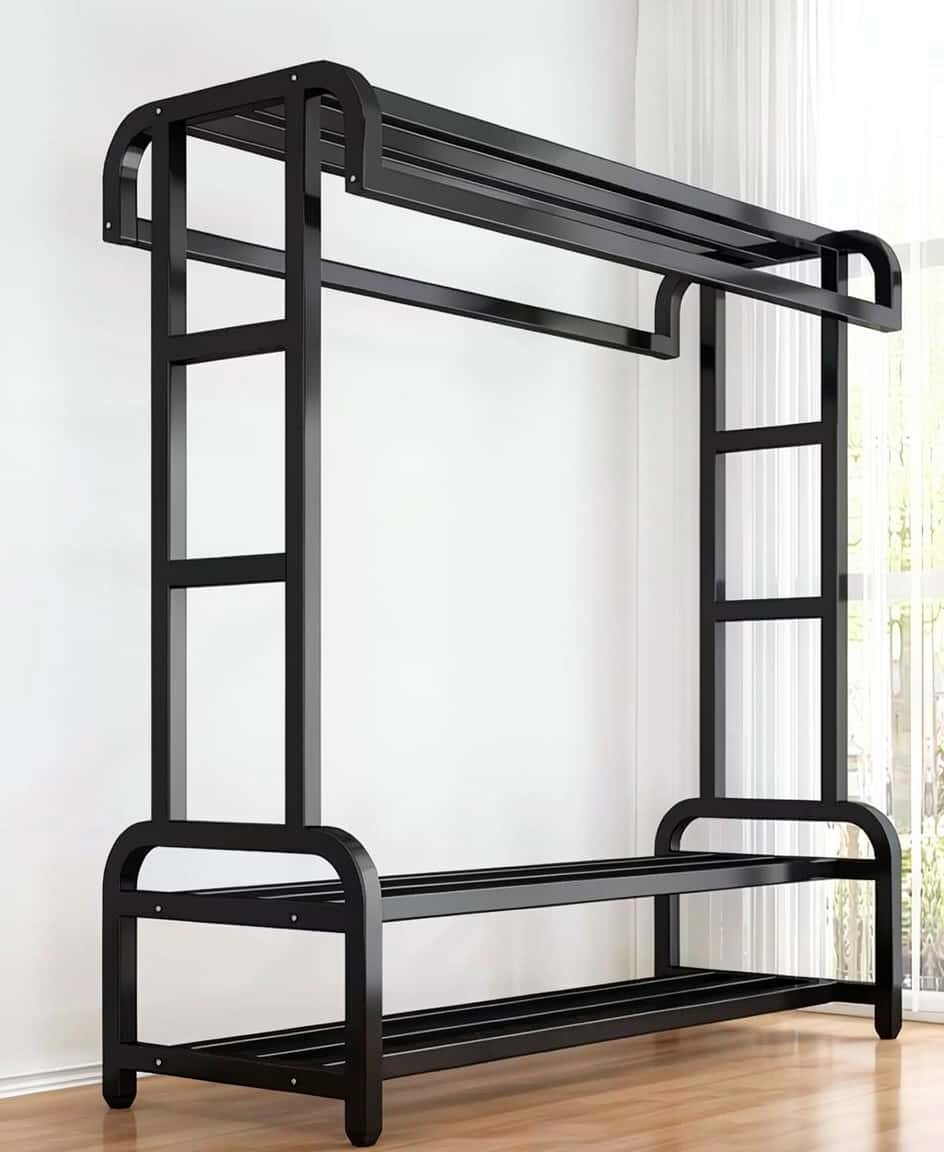 Clothes Rack Black color - Tenderyard