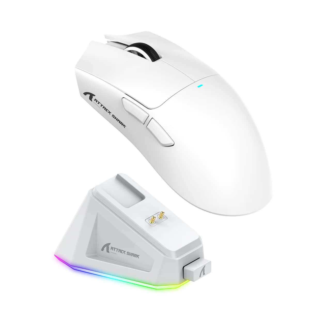 Attack Shark Gaming Mouse, Color White - Tenderyard
