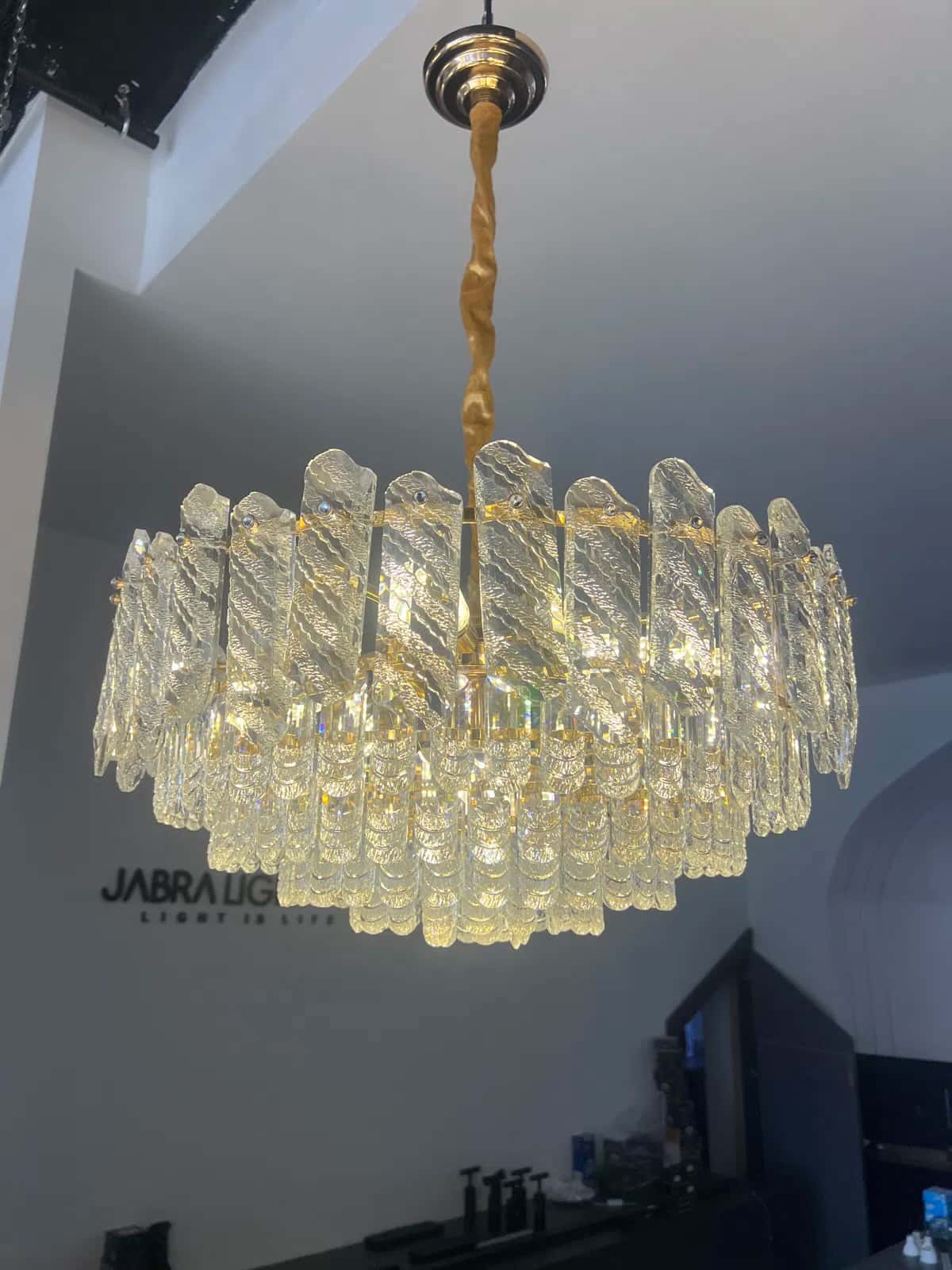 Chandelier Gold color - Tenderyard