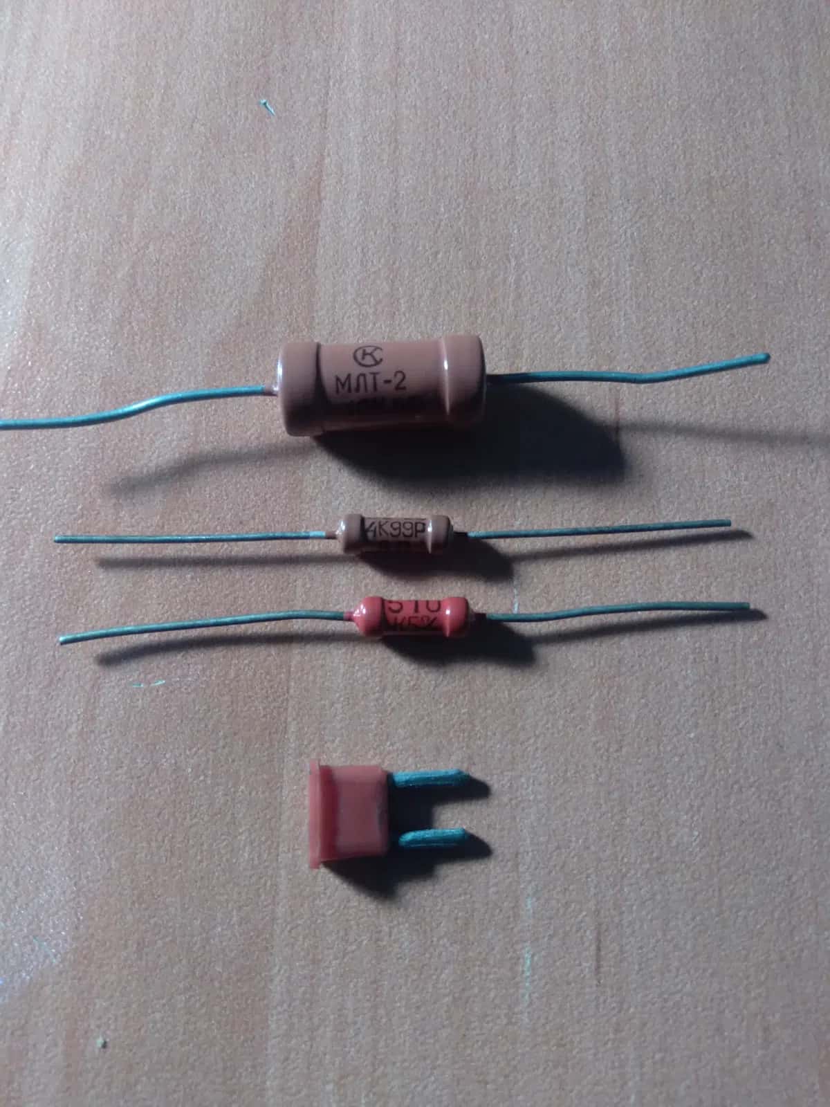Resistor MLT-2 and other passive components - Tenderyard