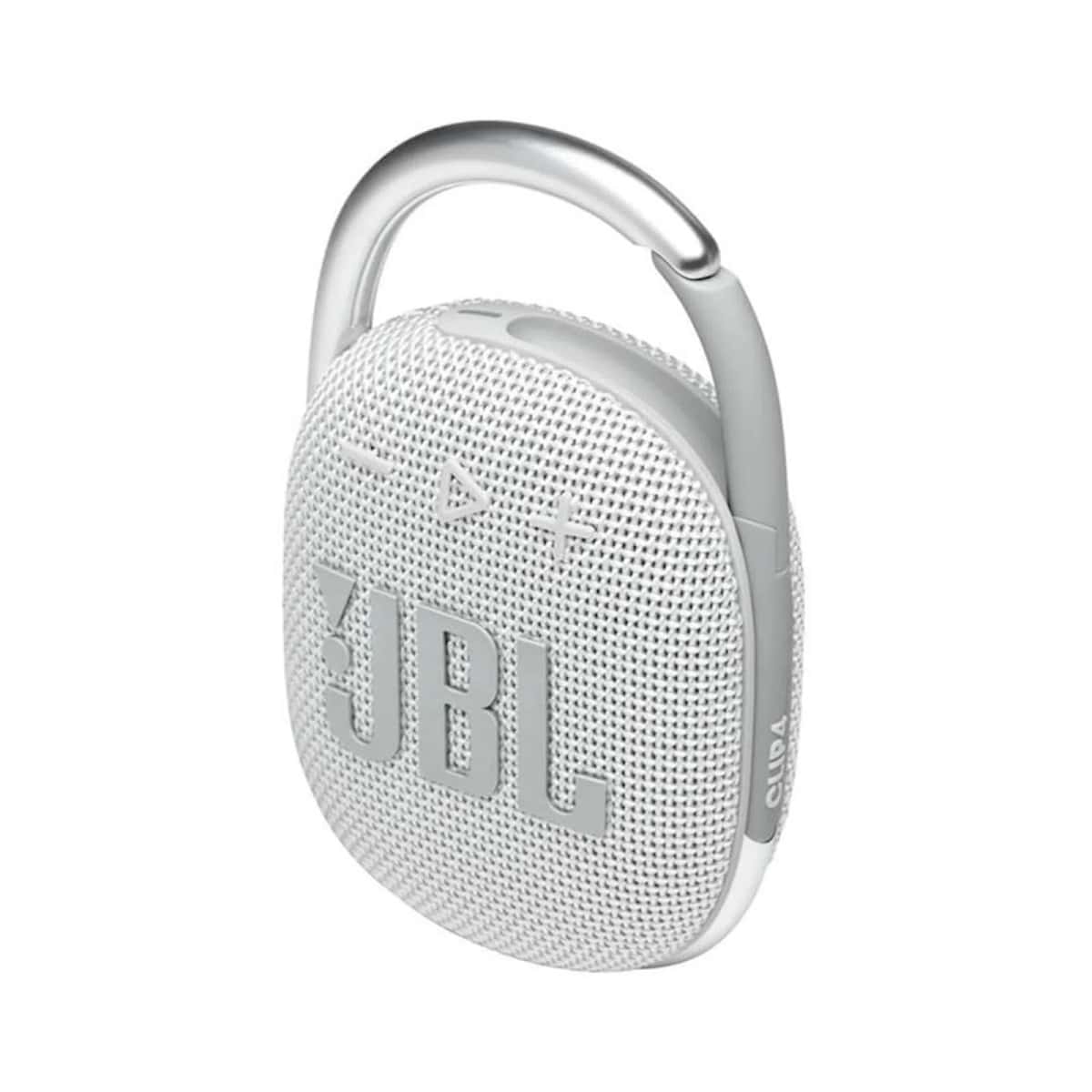 JBL Clip 4 Portable Speaker, White - Tenderyard