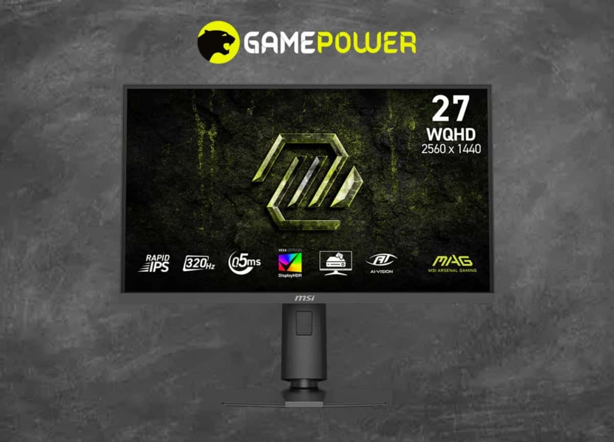 MSI MAG 274QPF X32 27" 2K 320Hz Gaming Monitor - Tenderyard