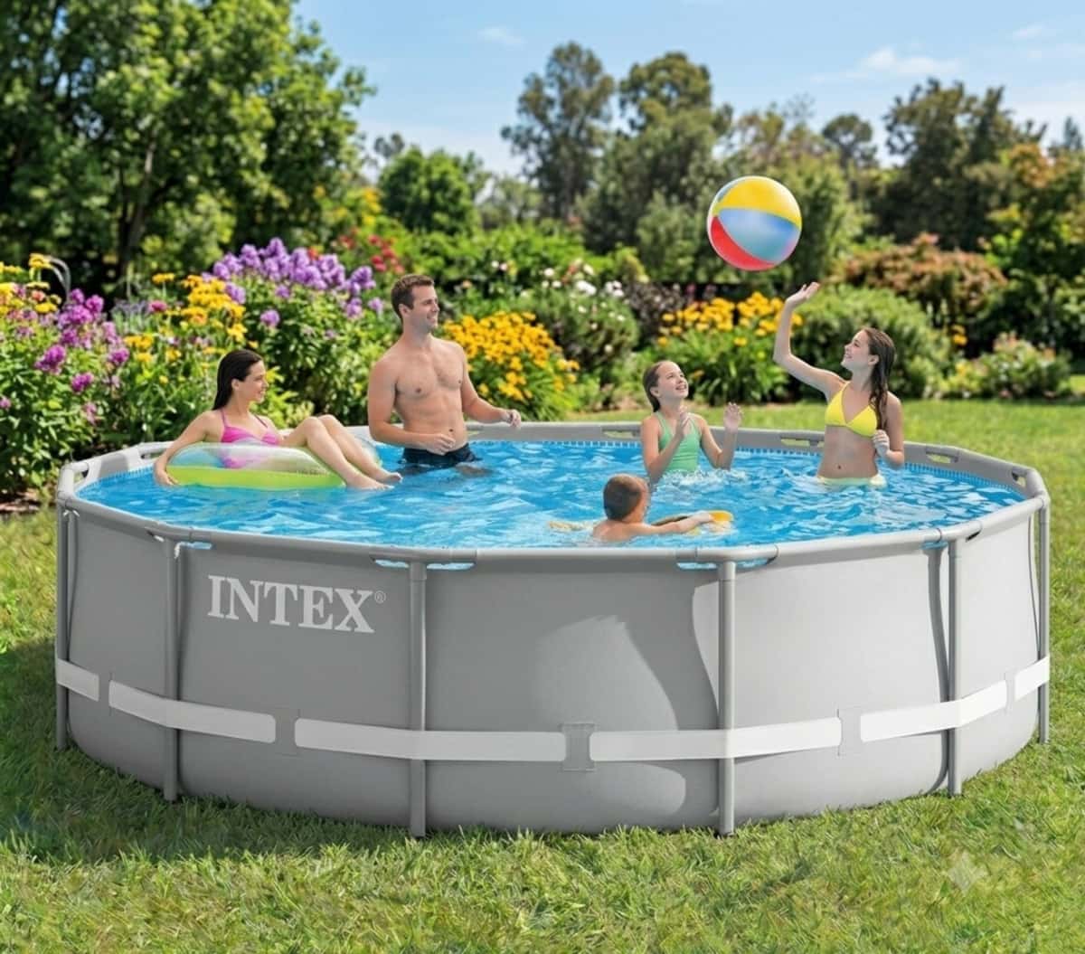 Каркасный бассейн Intex Prism Frame 26700 305x76 см - Tenderyard