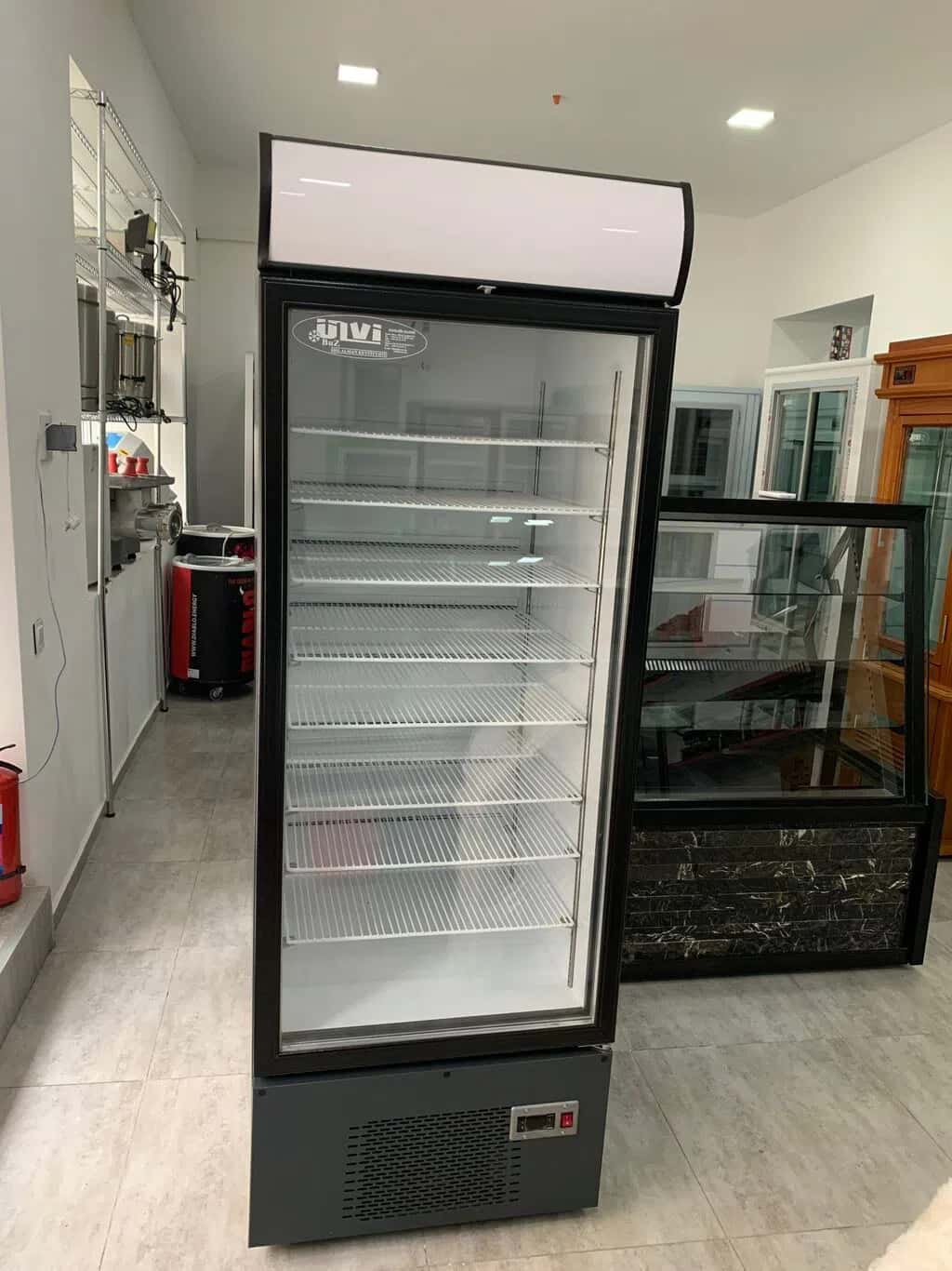 Refrigerated Display Case for Dairy Products 70x70x200 cm - Tenderyard