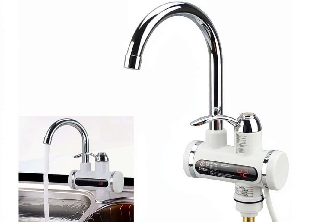 Shower faucet, Silver color - Tenderyard