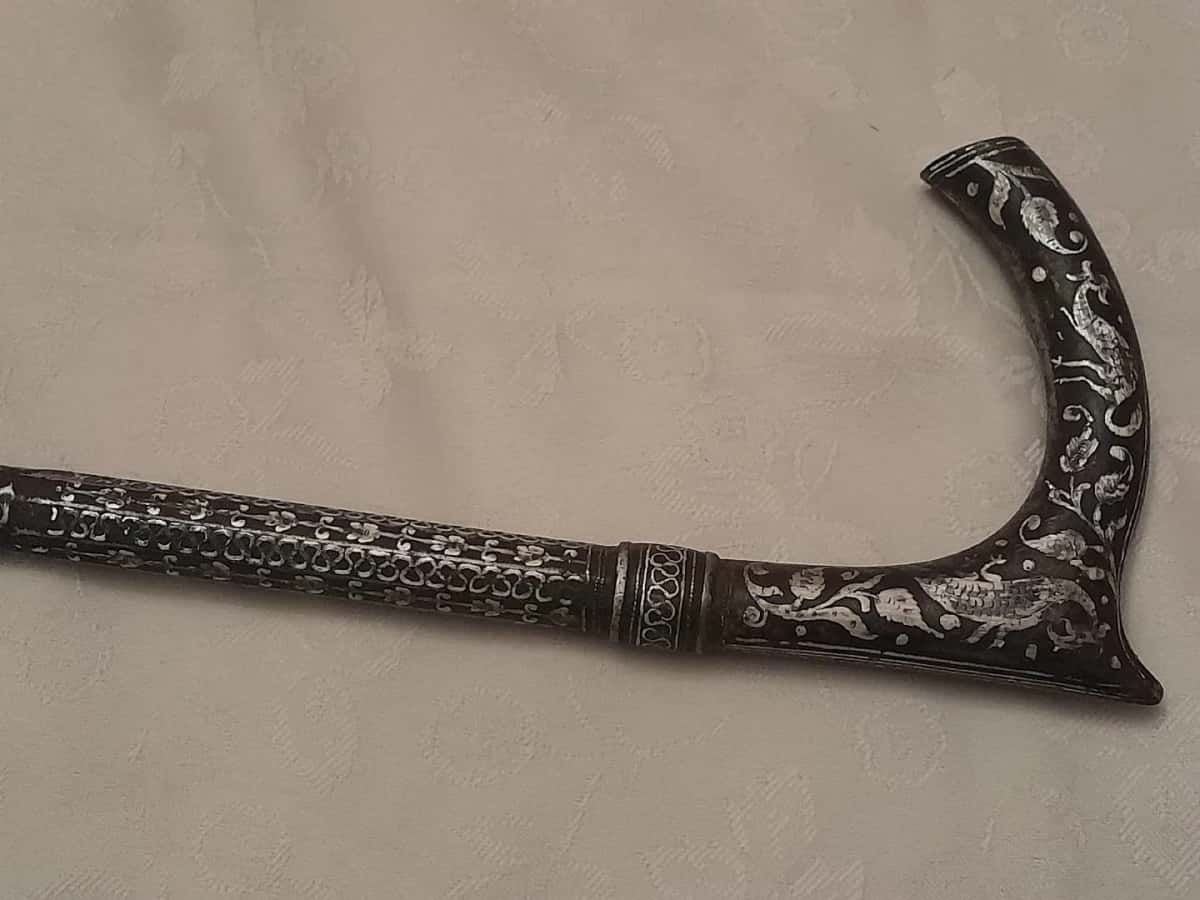 Walking stick with 200+ years of mysterious patterns - Tenderyard