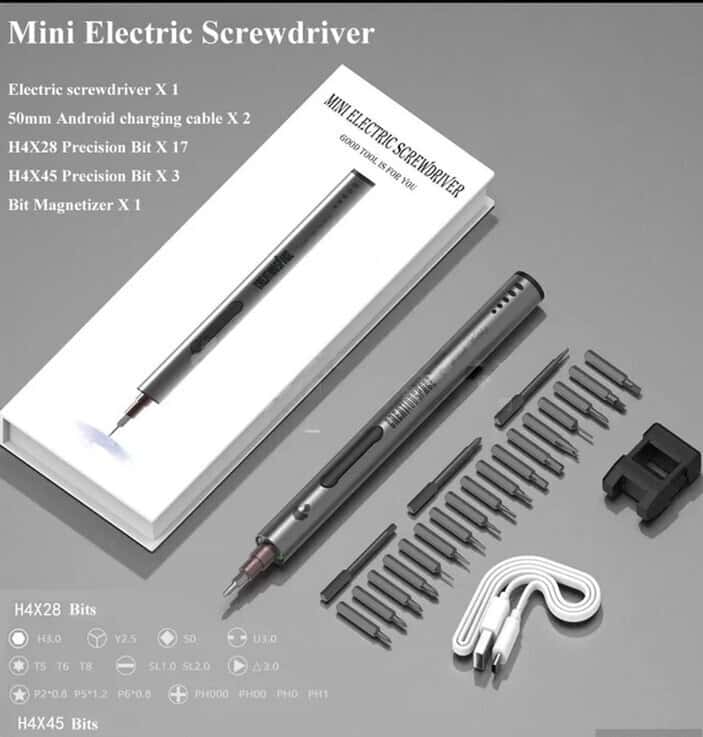 Mini elektrikli drel qələm dəsti - Tenderyard