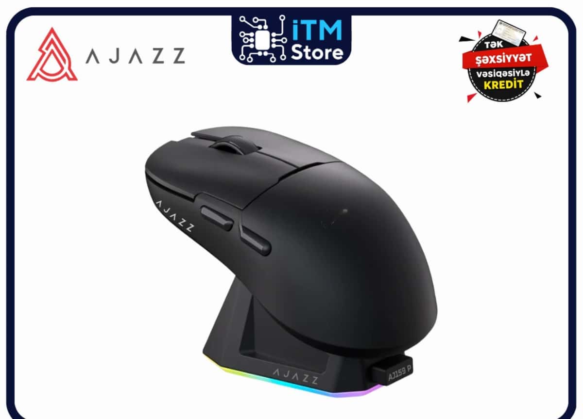 Gaming mouse Ajazz AJ159P MC Black - Tenderyard