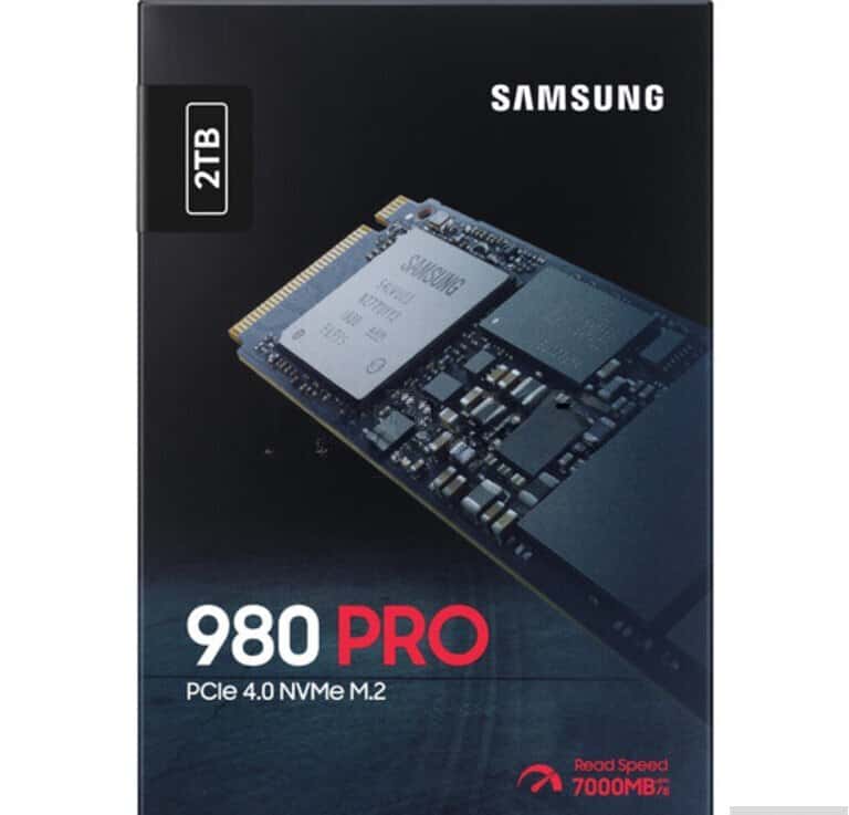 SSD Samsung 980 Pro 2TB M.2 NVMe - Tenderyard