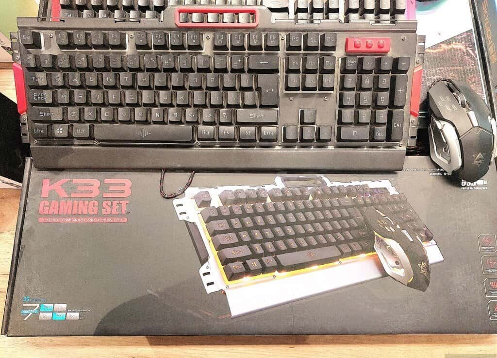 K33 Gaming Keyboard and Mouse Set - Tenderyard