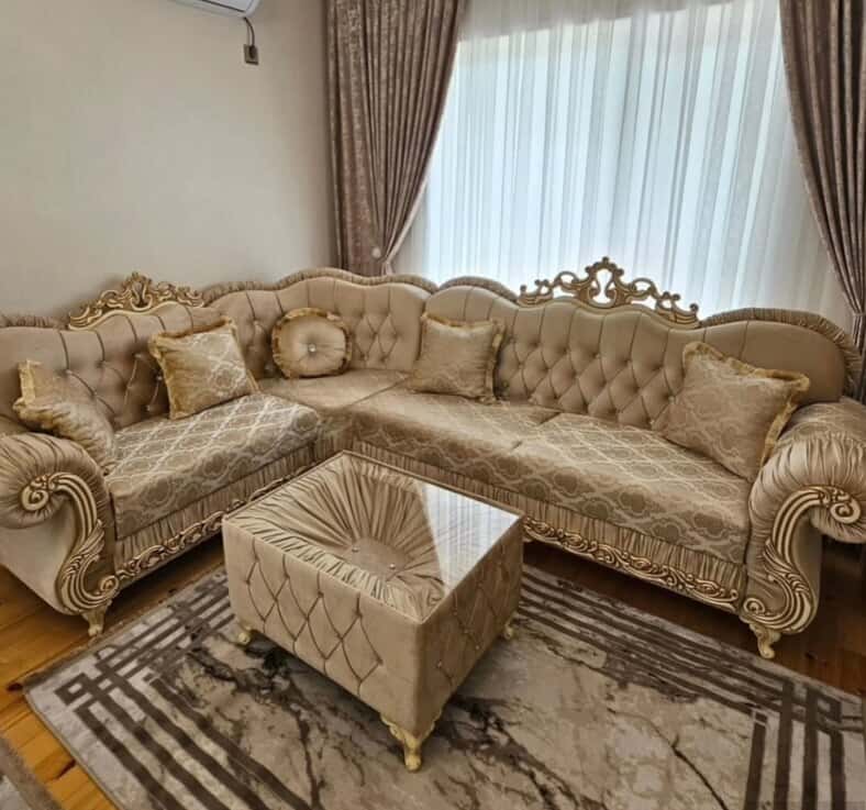 Künc divan, Qarışıq rəng - Tenderyard