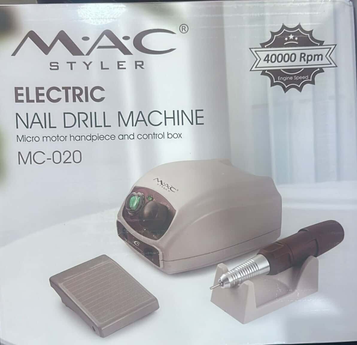 Dırnaq frez aparatı M.A.C Styler MC-020 - Tenderyard