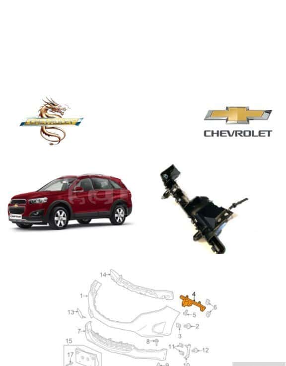 Front bumper bracket for Chevrolet Equinox 2017 - Tenderyard
