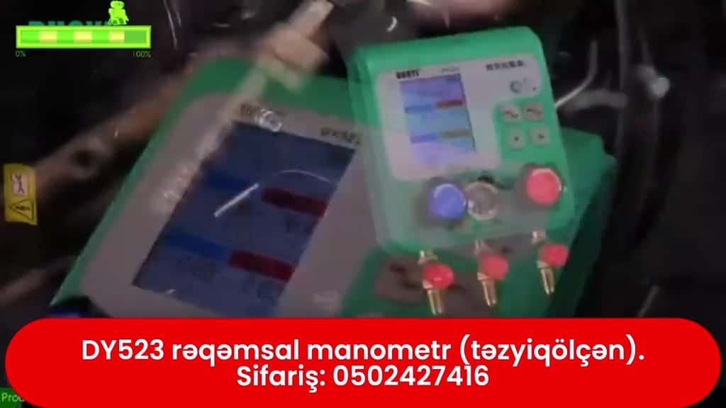 DY523 digital manometer (pressure gauge) - Tenderyard