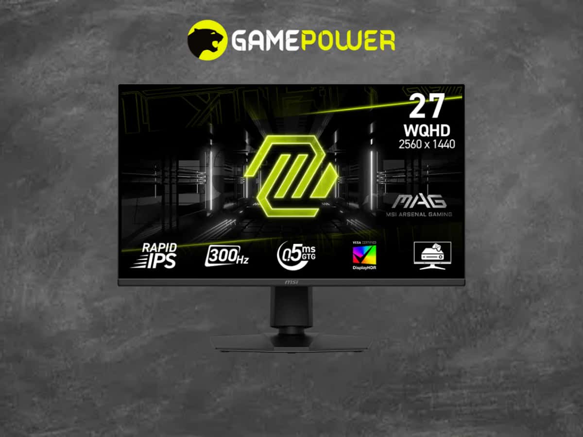 MSI MAG 275QPF X30 27" 2K 300Hz Monitor - Tenderyard