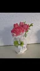 ISTA Handmade decorative soap and candle flower bouquet - Tenderyard