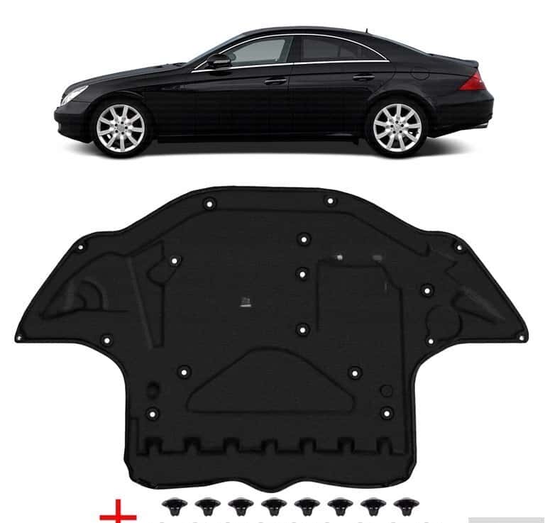 Hood cover for Mercedes W211 E-Class - Tenderyard