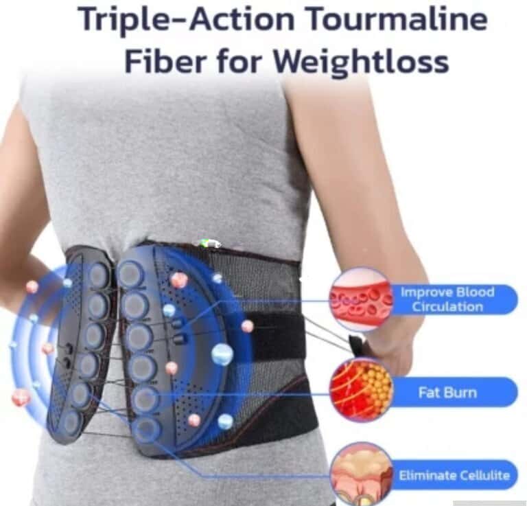 Tourmaline Waist and Spine Support Belt LL-1017 - Tenderyard