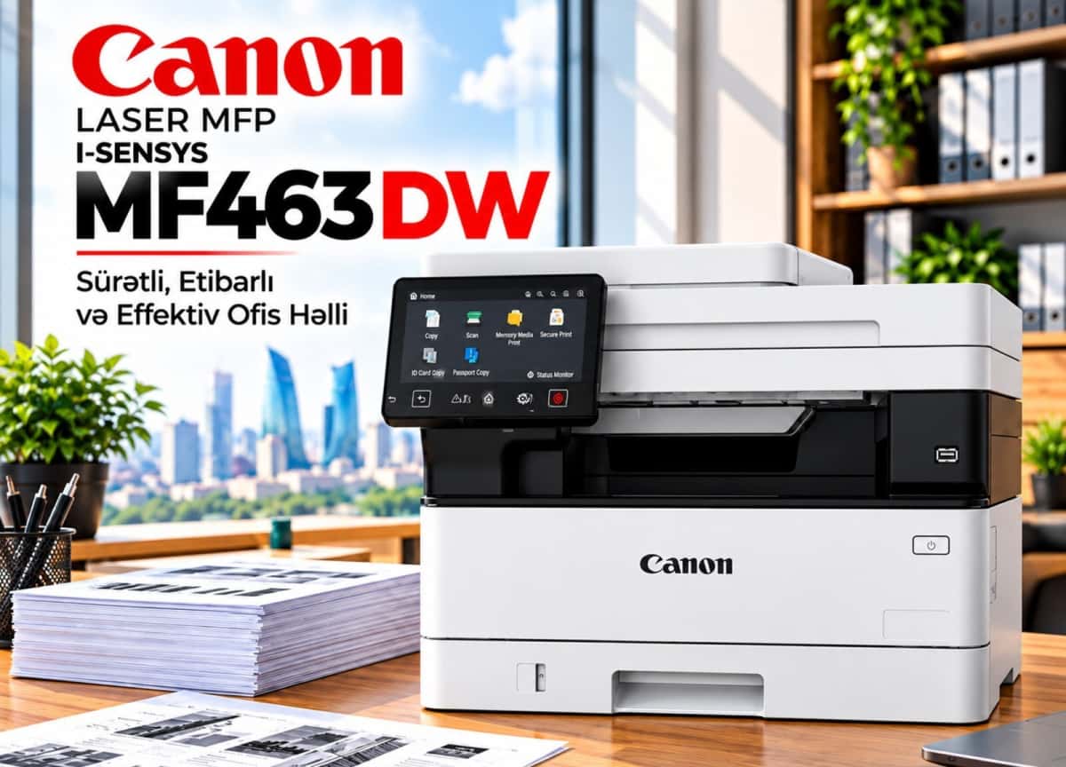 Printer Canon i-SENSYS MF463dw lazer MFP - Tenderyard