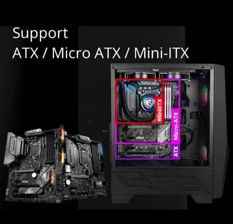 Computer case MSI MAG Forge 100R - Tenderyard