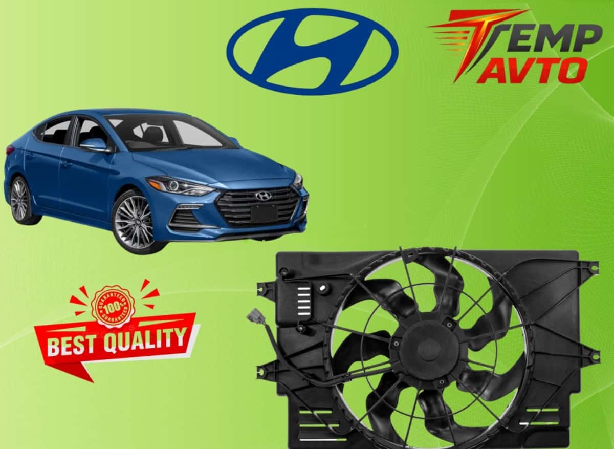 Radiator pəri Hyundai Elantra Sport 2016-2020 1.6 Turbo - Tenderyard