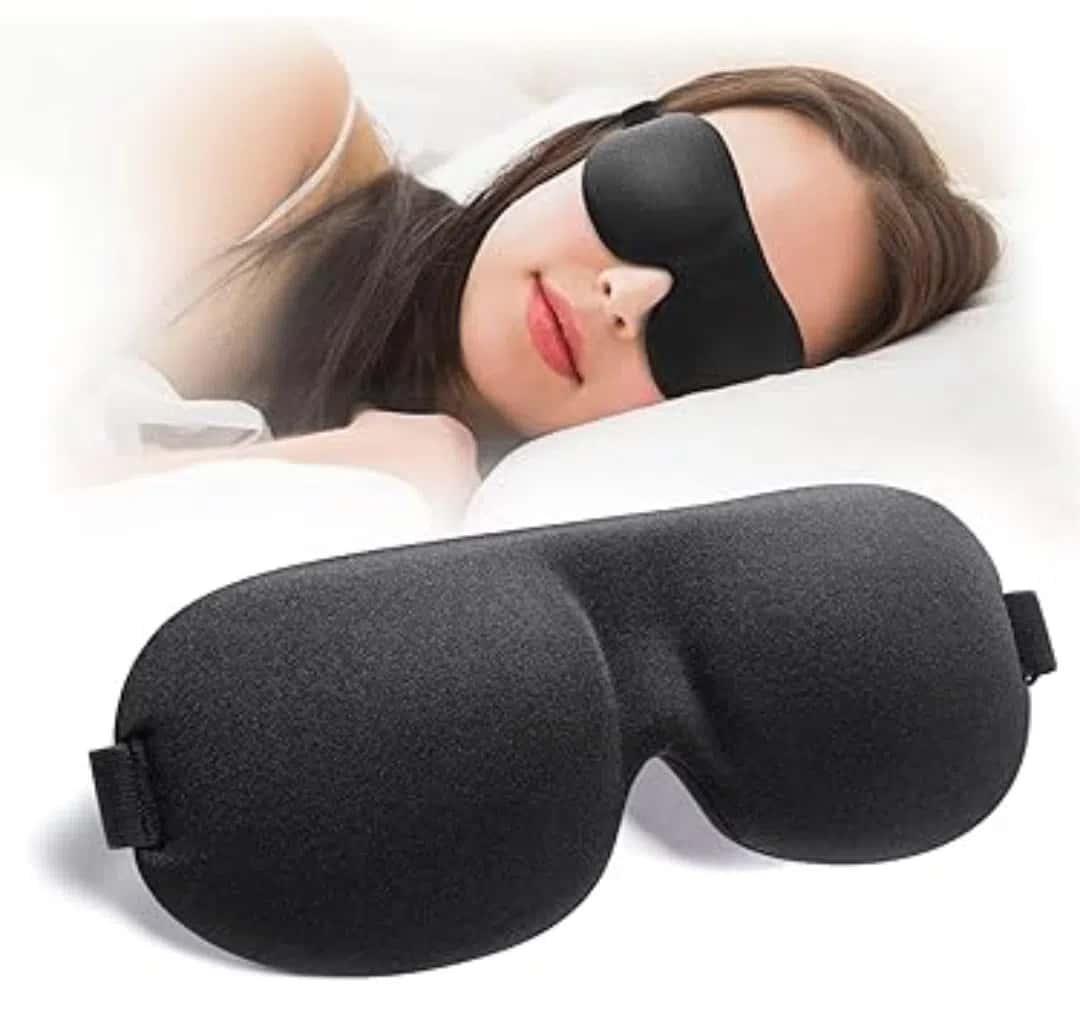Sleep mask Sleep&Bed, black - Tenderyard