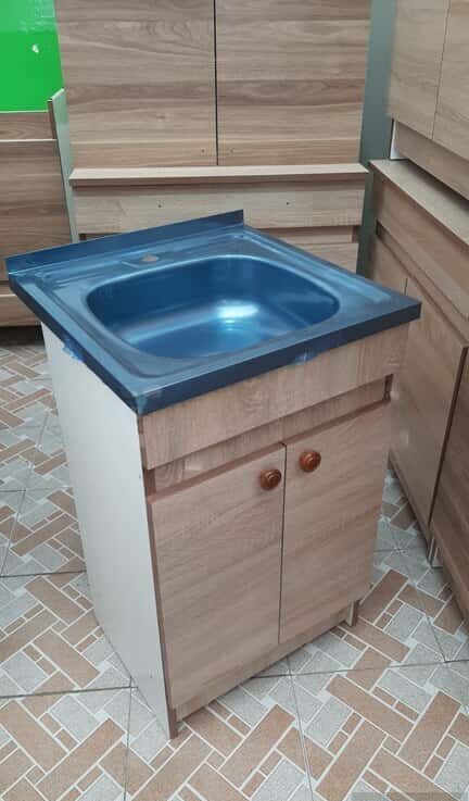 Square sink, Gray color - Tenderyard