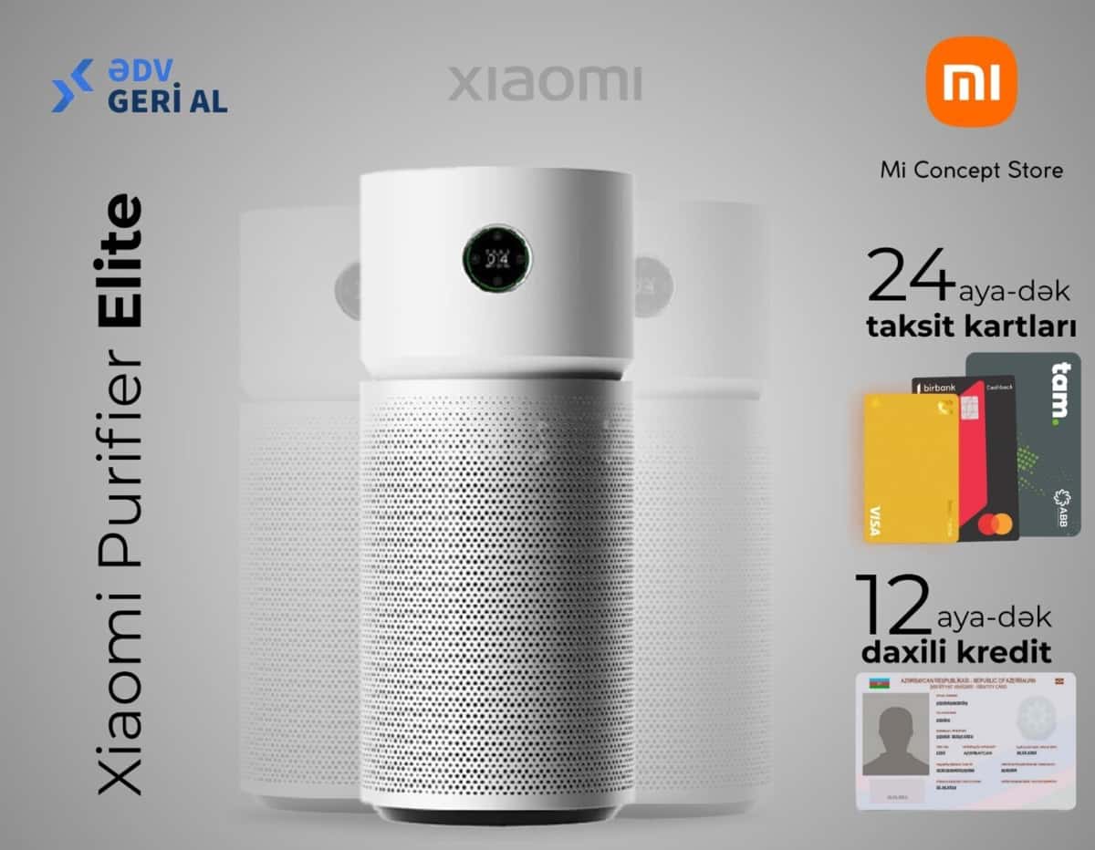 Air Purifier Xiaomi Smart Air Purifier Elite - Tenderyard