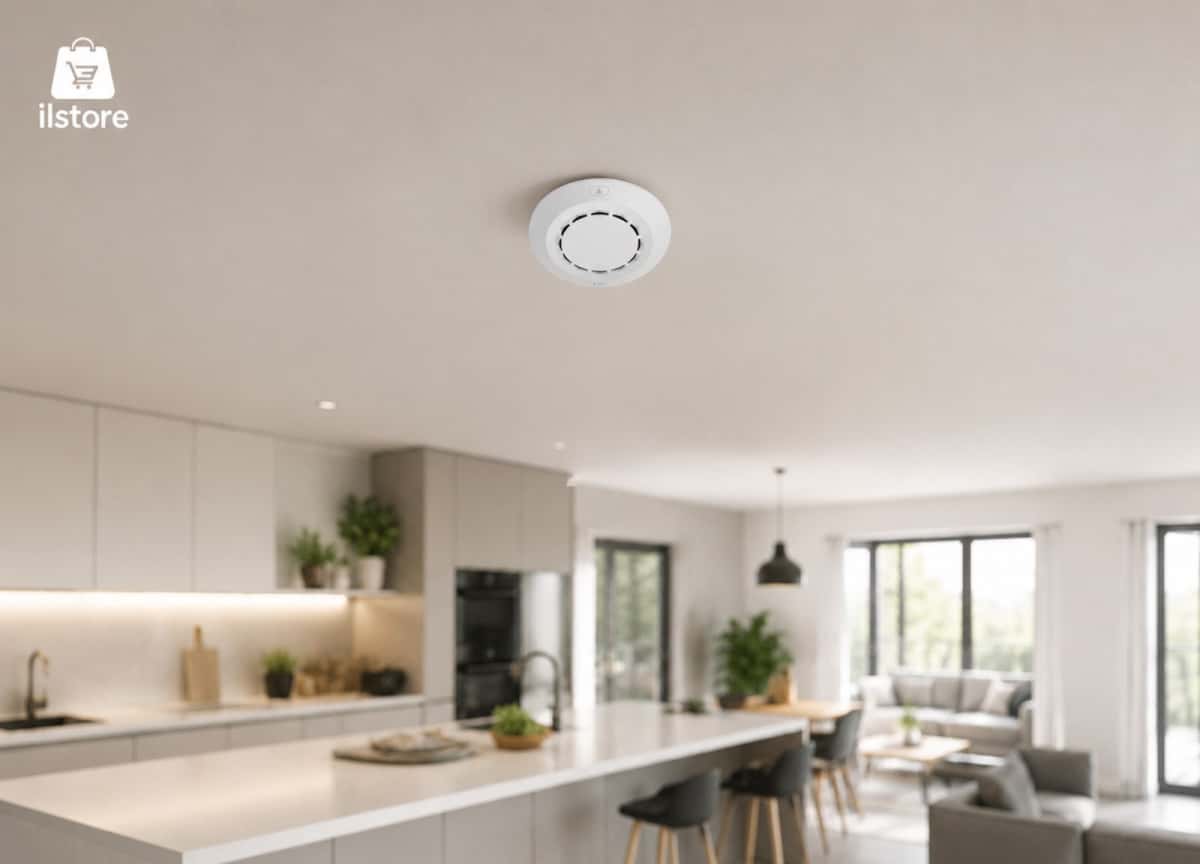 WiFi Smart Fire Detector Alarm - Tenderyard