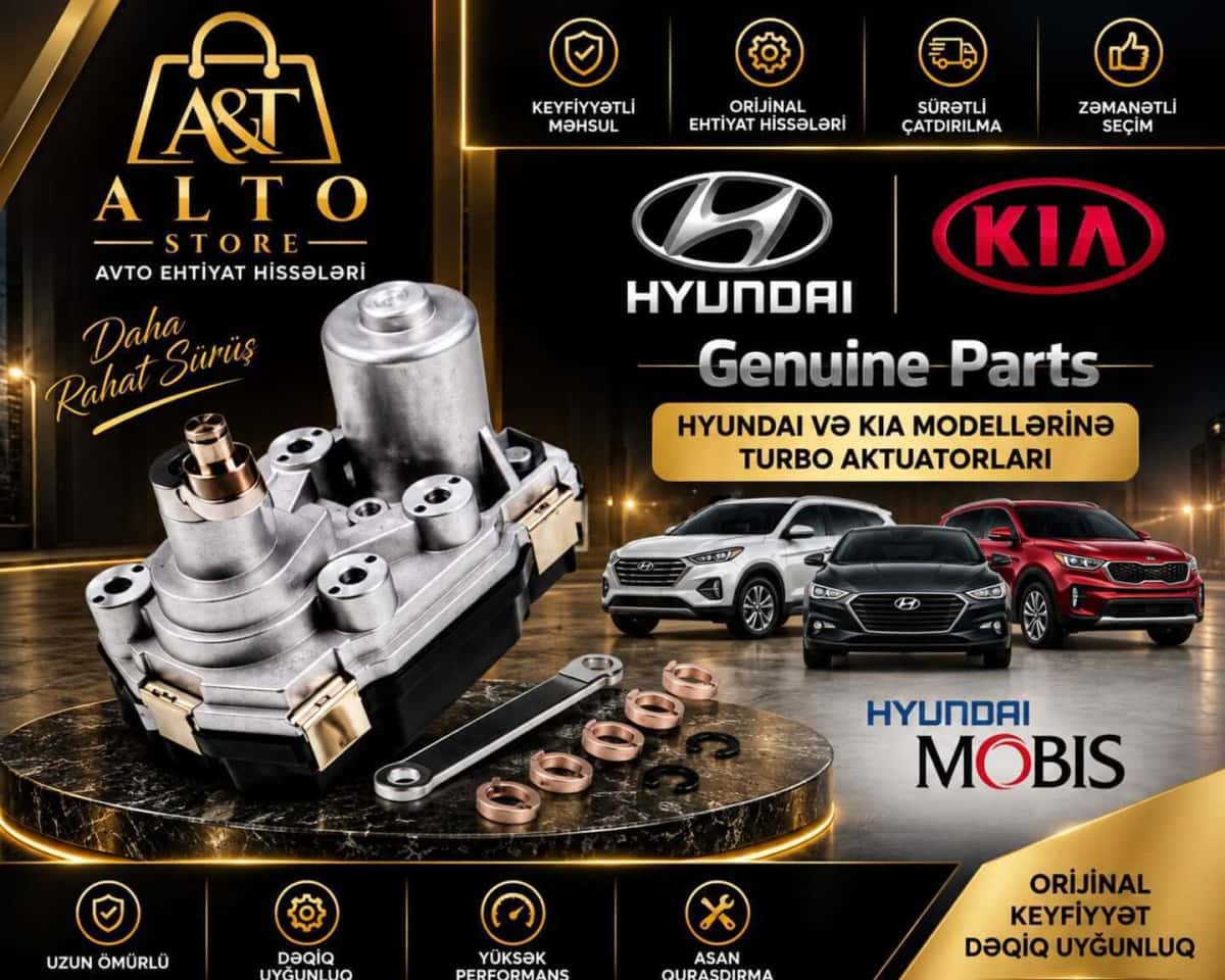 Turbo aktuatoru Hyundai və Kia modelləri üçün - Tenderyard