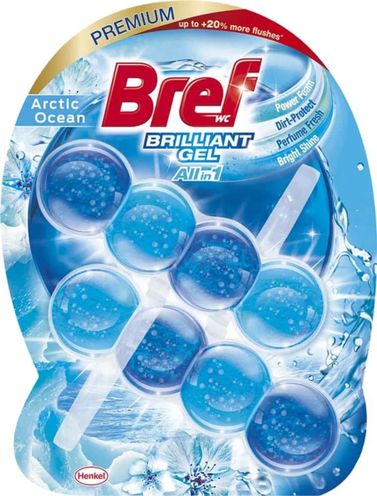Bref Ocean Gel Toilet Block, 2 pieces - Tenderyard