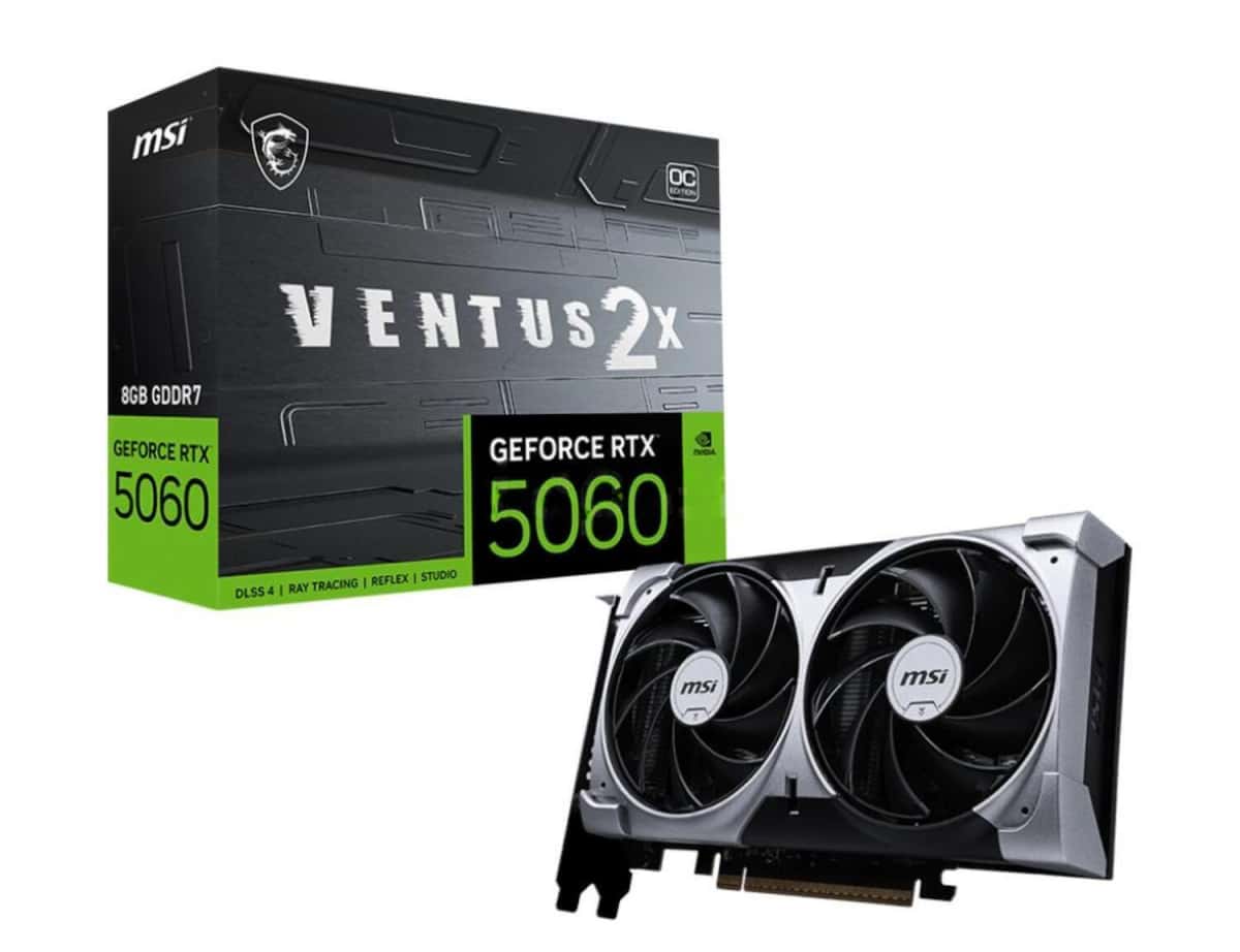 Video kart MSI GeForce RTX 5060 8G Ventus 2X OC - Tenderyard