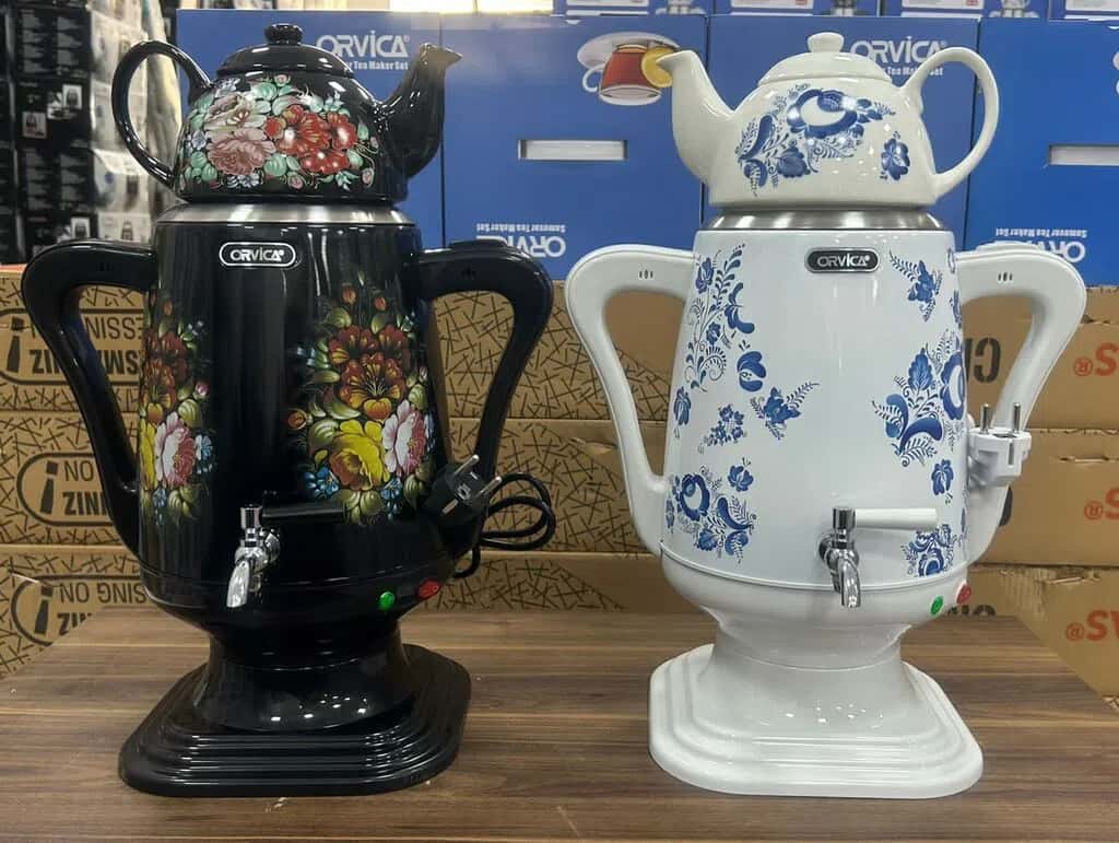 Samovar Paslanmayan polad material - Tenderyard