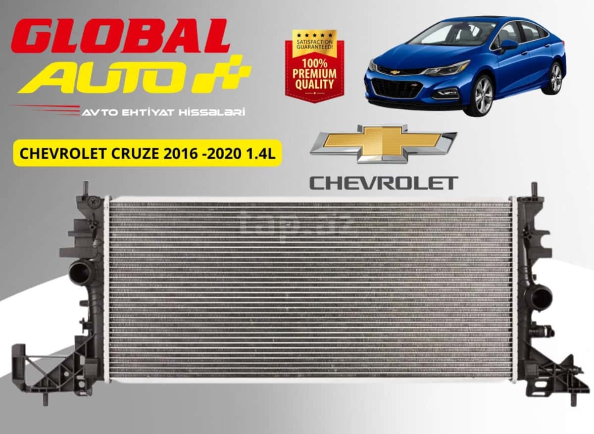 Water radiator for Chevrolet Cruze 2016-2020 - Tenderyard
