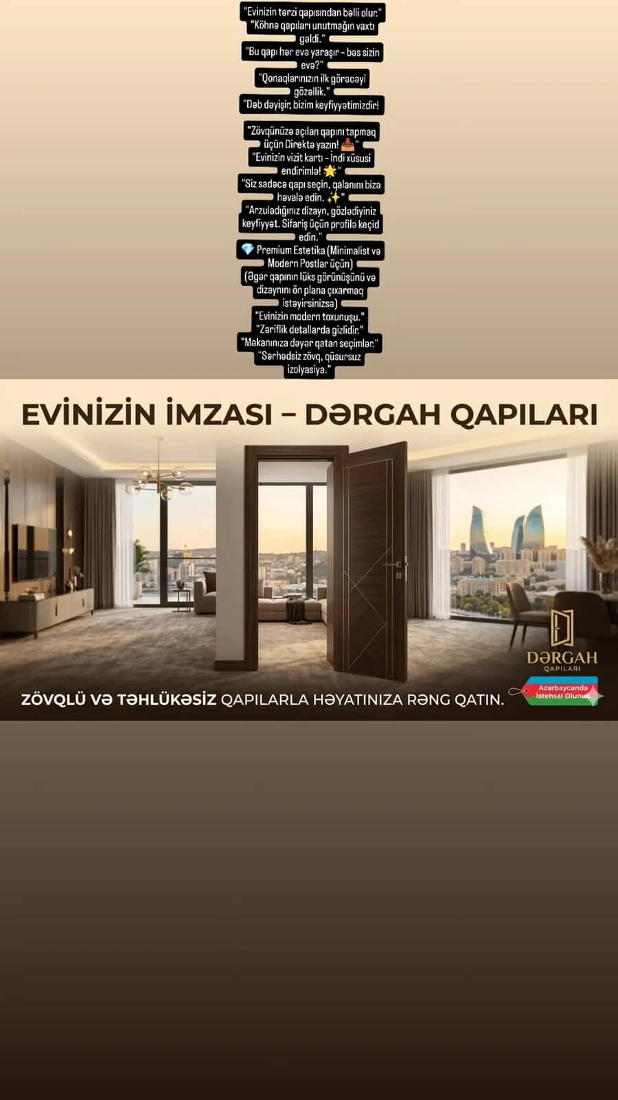 Dergah Interior Room Door - Tenderyard