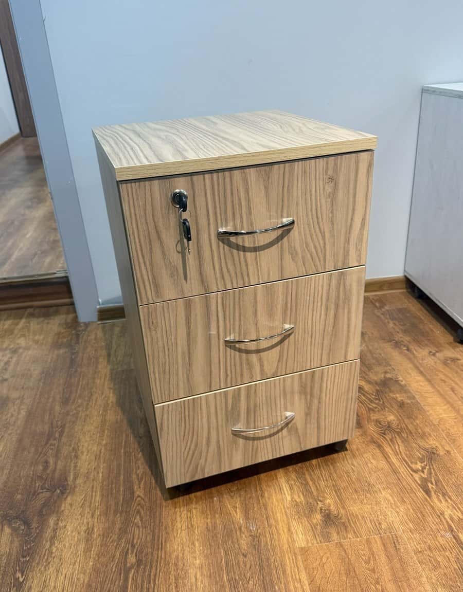 Office pedestal, Brown color - Tenderyard