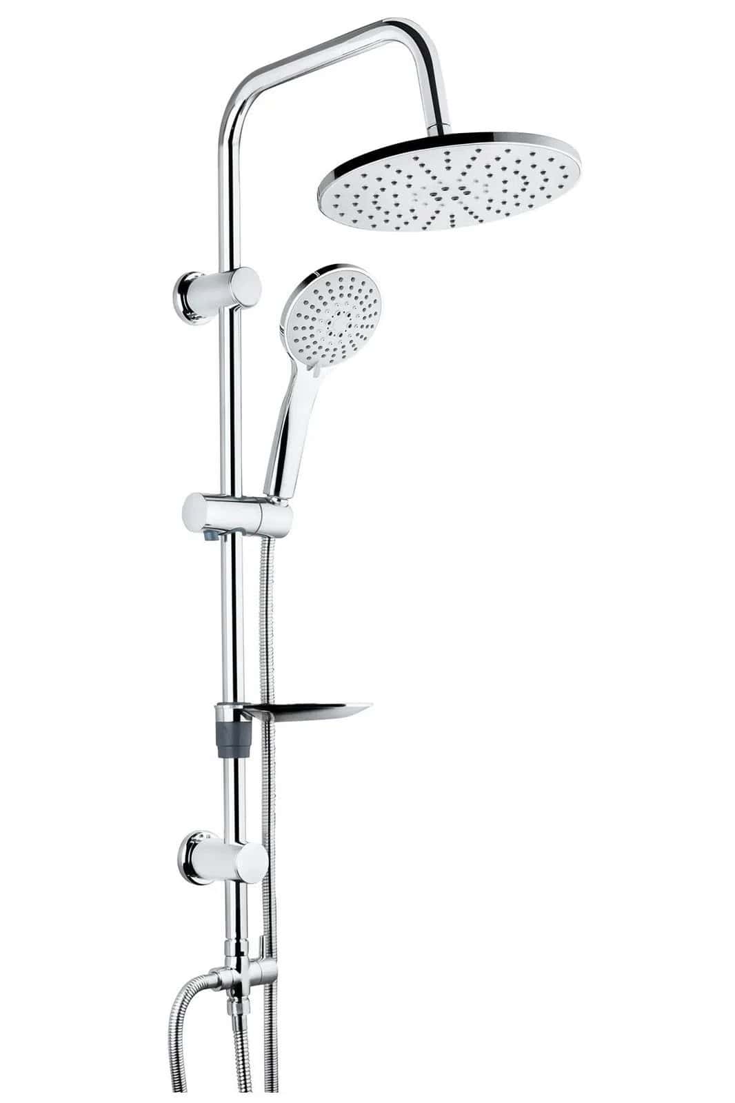Rectangular shower head, Silver color - Tenderyard