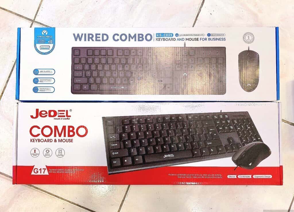 Mikuso and Jedel USB Keyboard and Mouse Set - Tenderyard