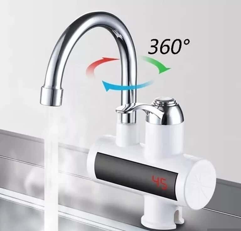 Kitchen faucet, Silver color - Tenderyard