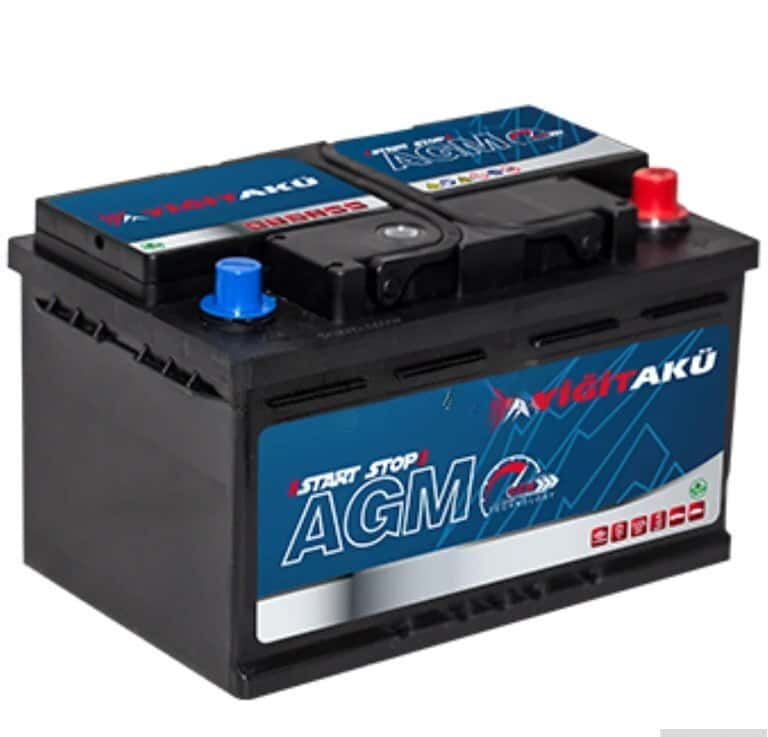 Yiğit Europe 80Ah 12V AGM L4-800A Akkumulyator - Tenderyard